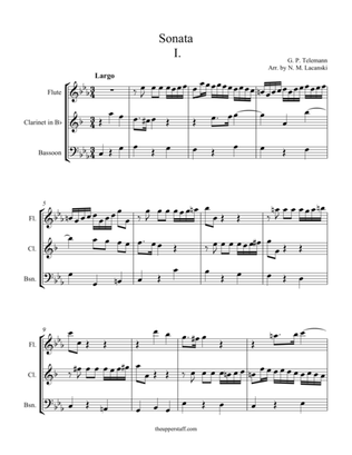 Sonata in C Minor Movement I