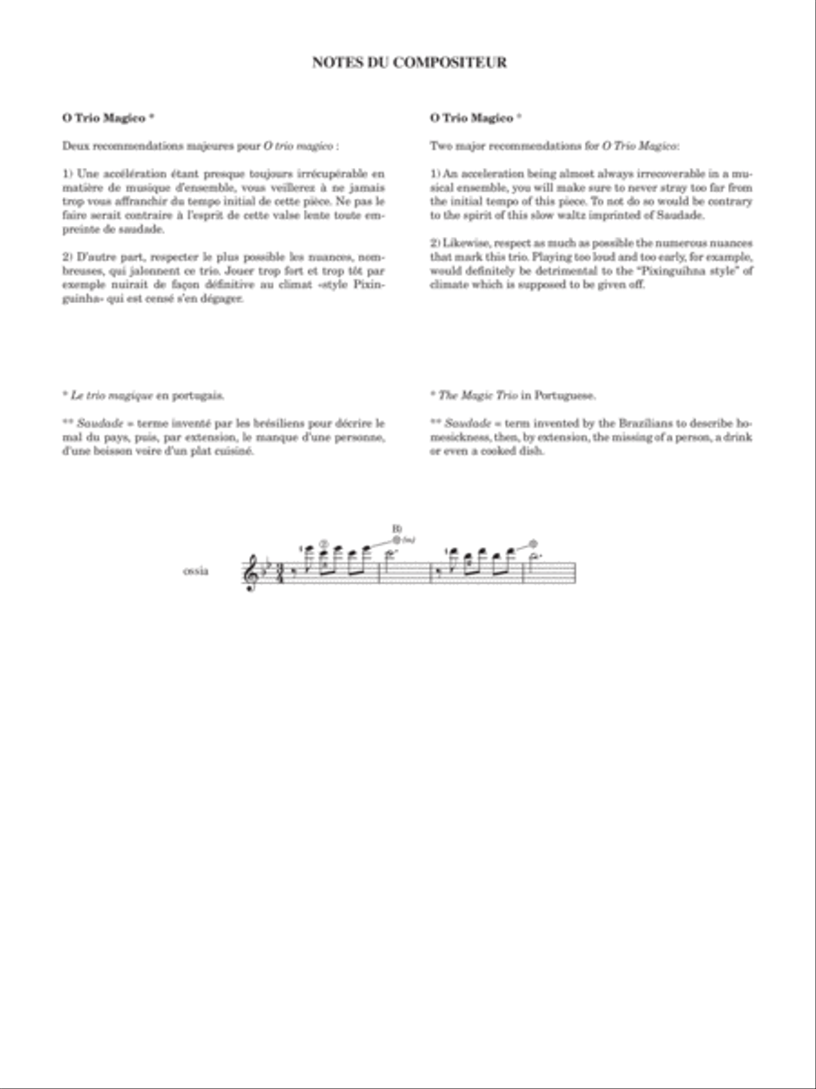 Les 100 de Roland Dyens - O trio magico Guitar Ensemble scores gallery preview page 4
