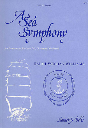 Book cover for A Sea Symphony. NEW EDITION