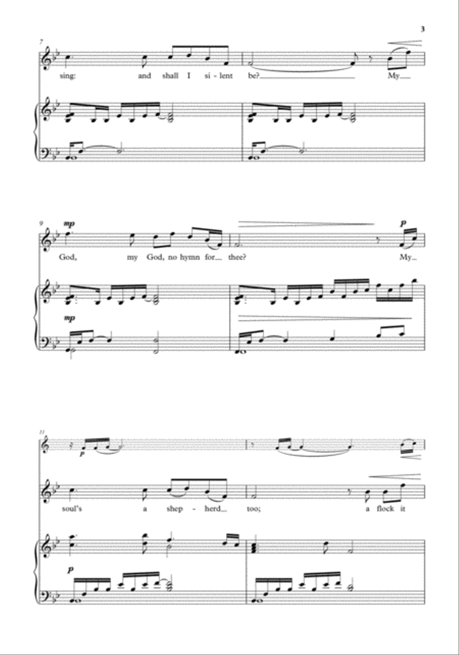 The shepherds sing 4-Part scores gallery preview page 3