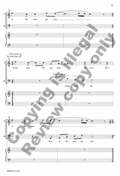 A King Is Born (Choral Score)