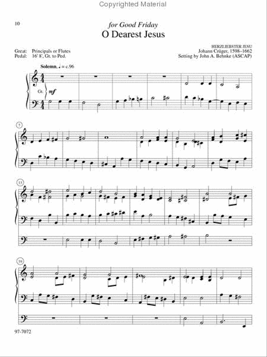 Road to Calvary Road to Calvary Organ scores gallery preview page 5