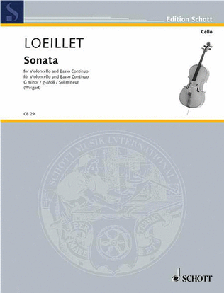 Book cover for Cello Sonata G Minor