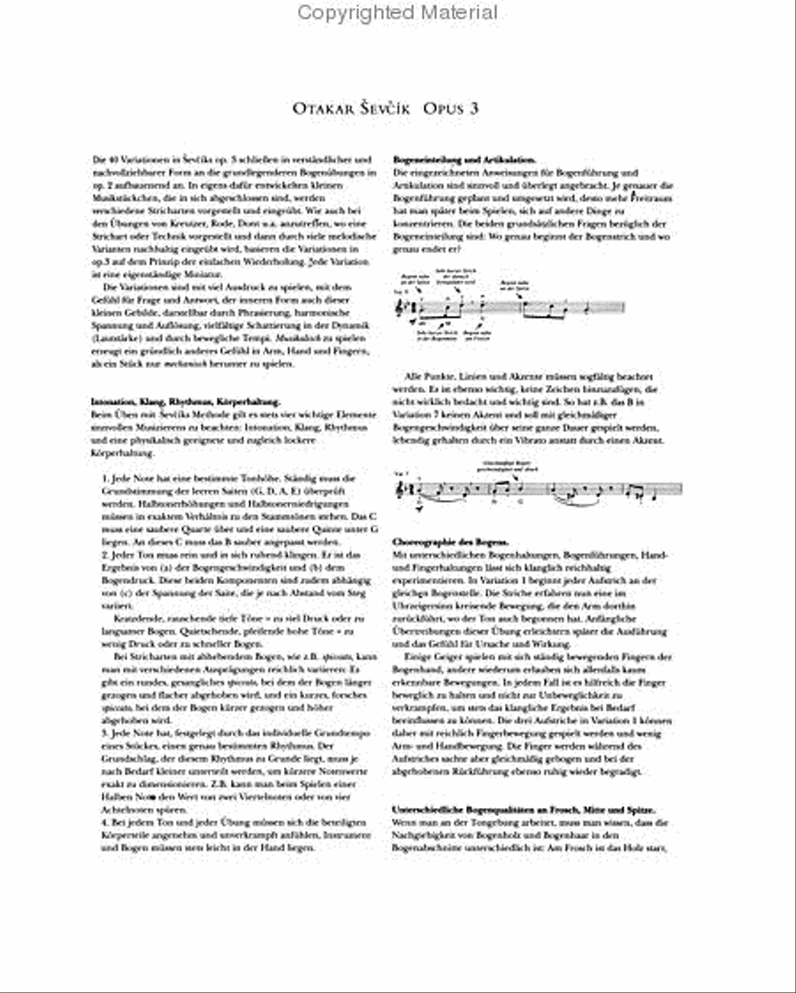 40 Variations Op. 3 Violin Solo scores gallery preview page 2