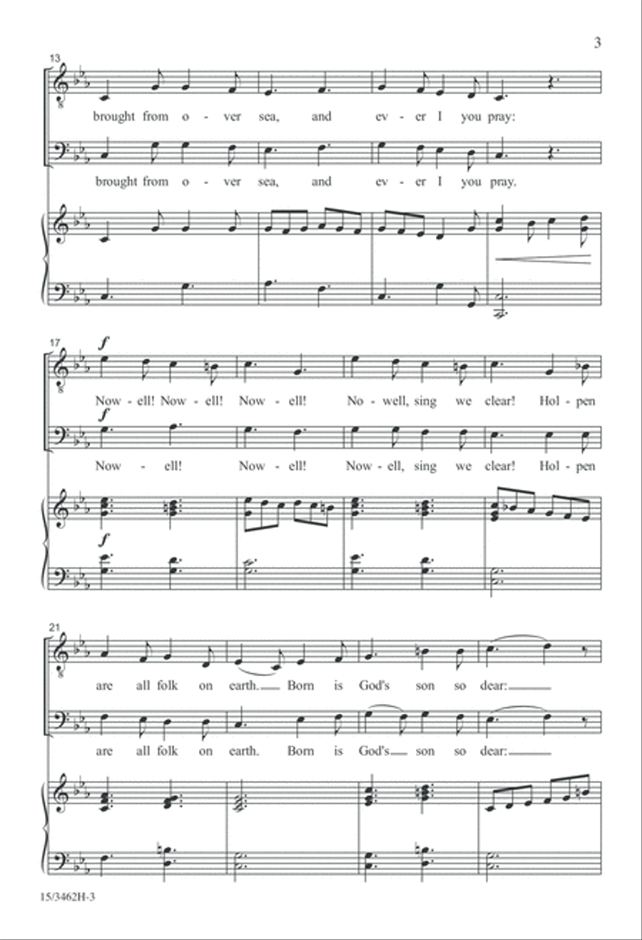 Masters In This Hall 3-Part scores gallery preview page 3