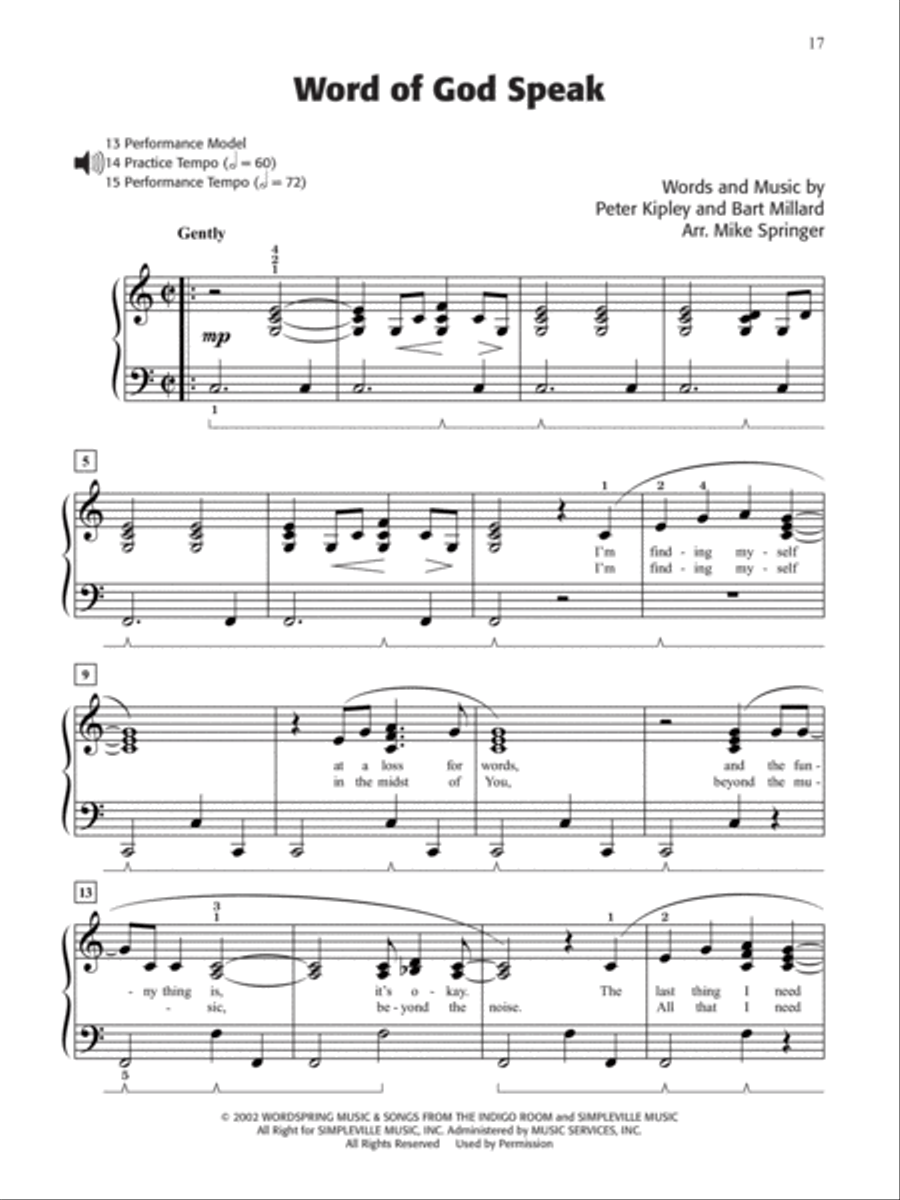 Not Just Another Praise Book 1-3 (Value Pack) Piano Solo scores gallery preview page 20