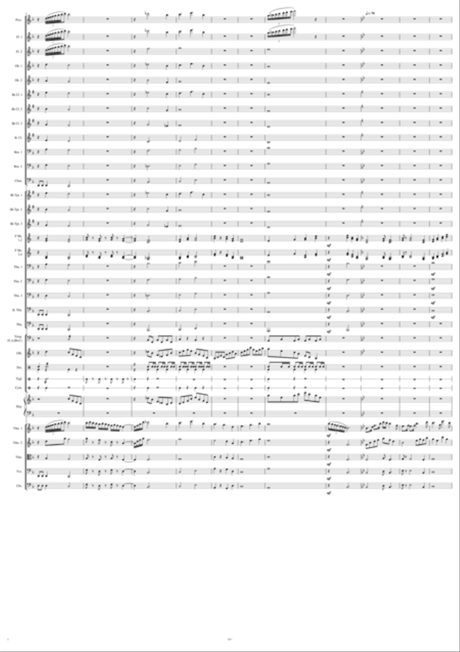 The Dragonslayer Full Orchestra scores gallery preview page 2