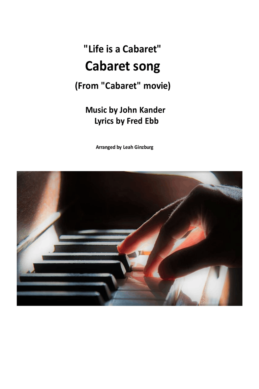 Cabaret (from: 