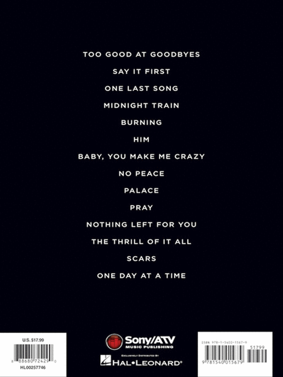 Sam Smith - The Thrill of It All 3-Part scores gallery preview page 6