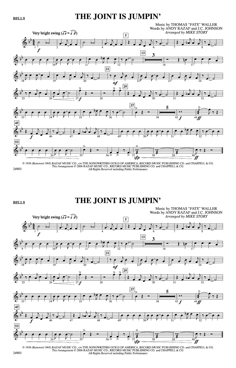 The Joint Is Jumpin': Bells