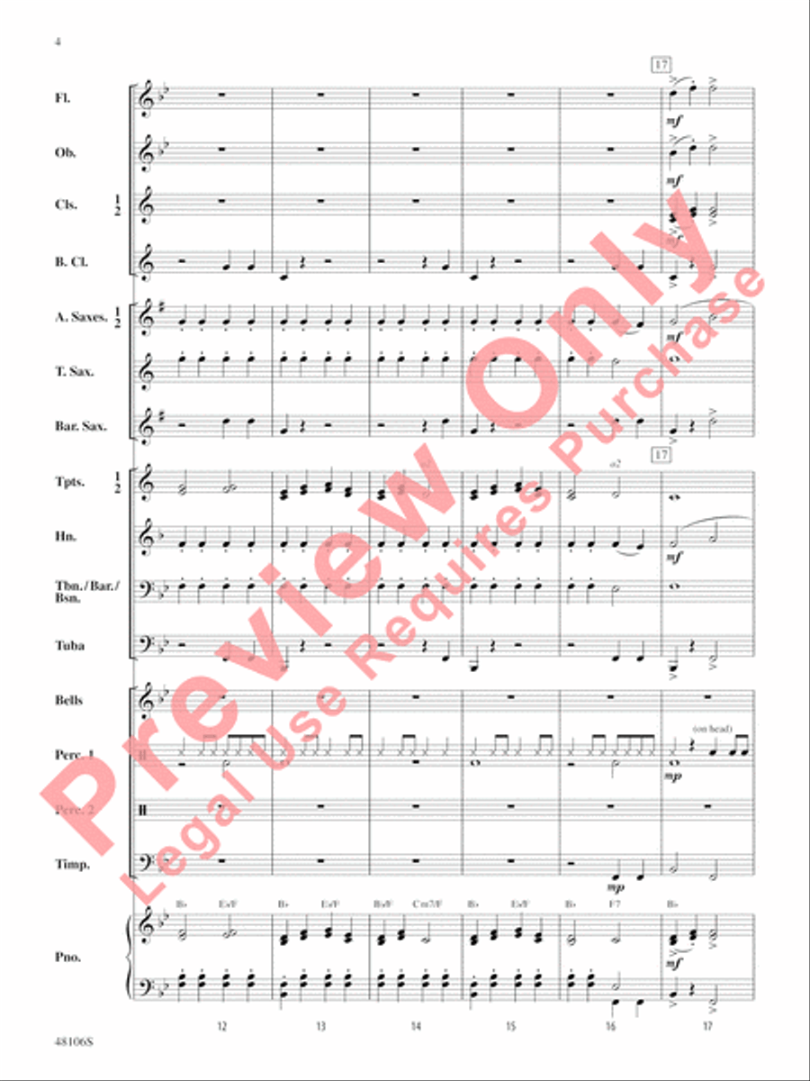 Fanfare and Festival Fanfare and Festival Concert Band scores gallery preview page 5