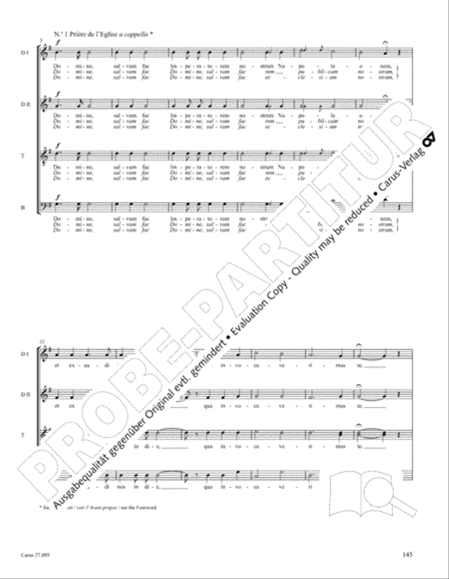 Messe solennelle de sainte Cecile STB scores gallery preview page 158