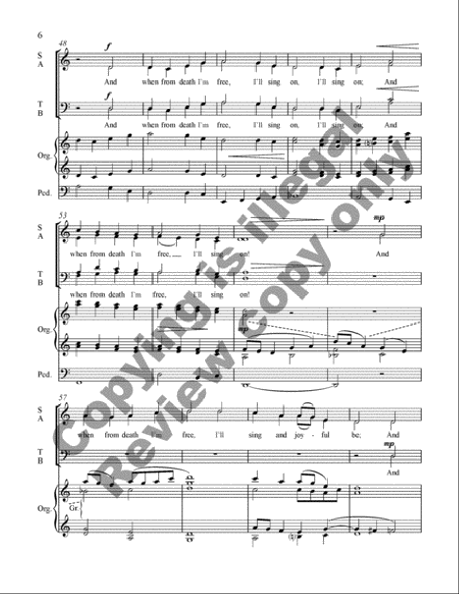 Wondrous Love 4-Part scores gallery preview page 12