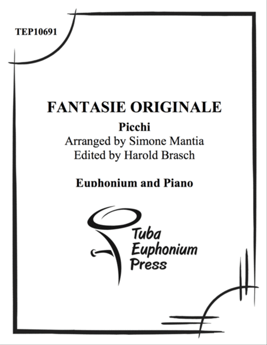 Fantasie Originale Euphonium scores gallery preview page 1