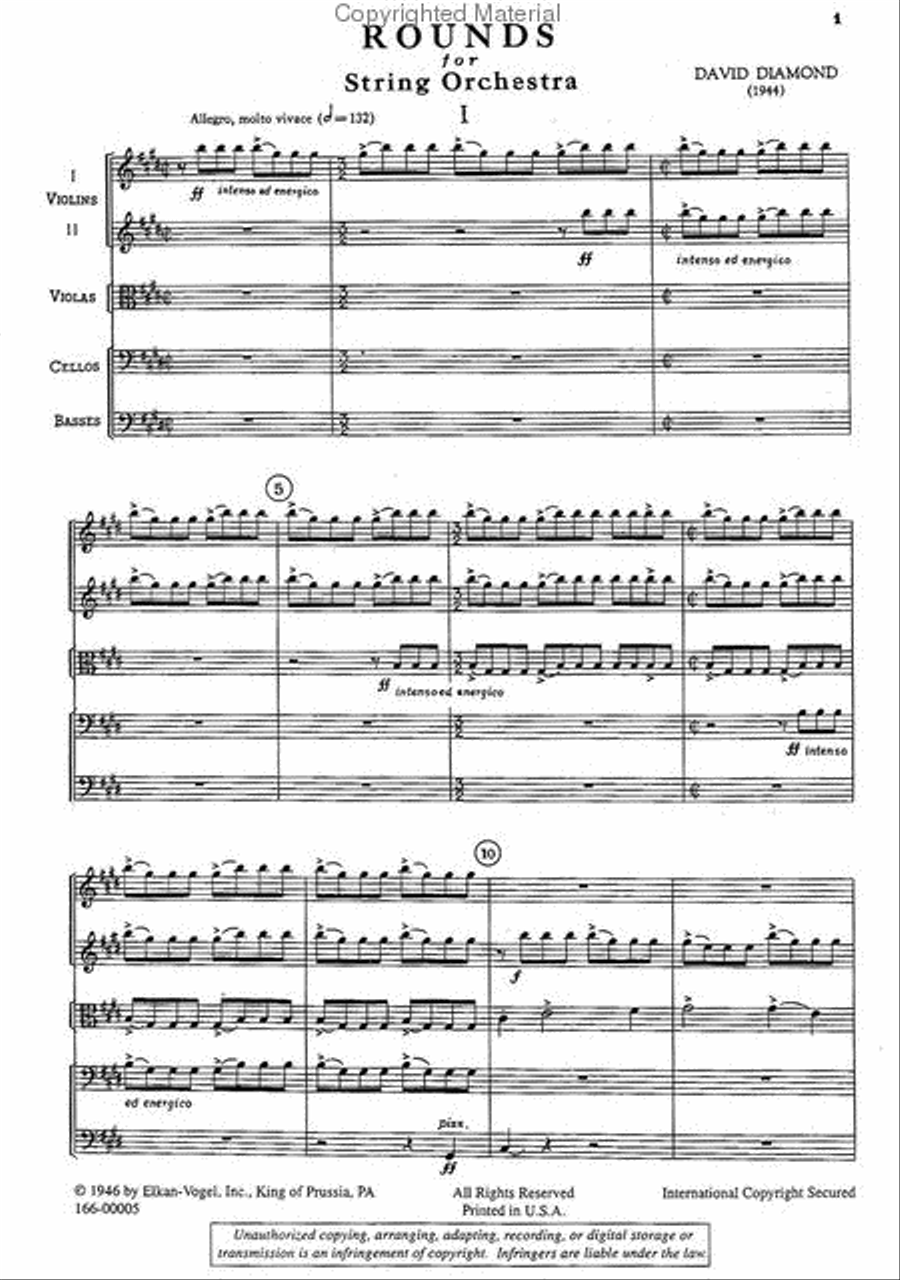 Rounds (score) Orchestra scores gallery preview page 2