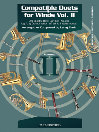 Book cover for Comp Duets for Winds Volume II