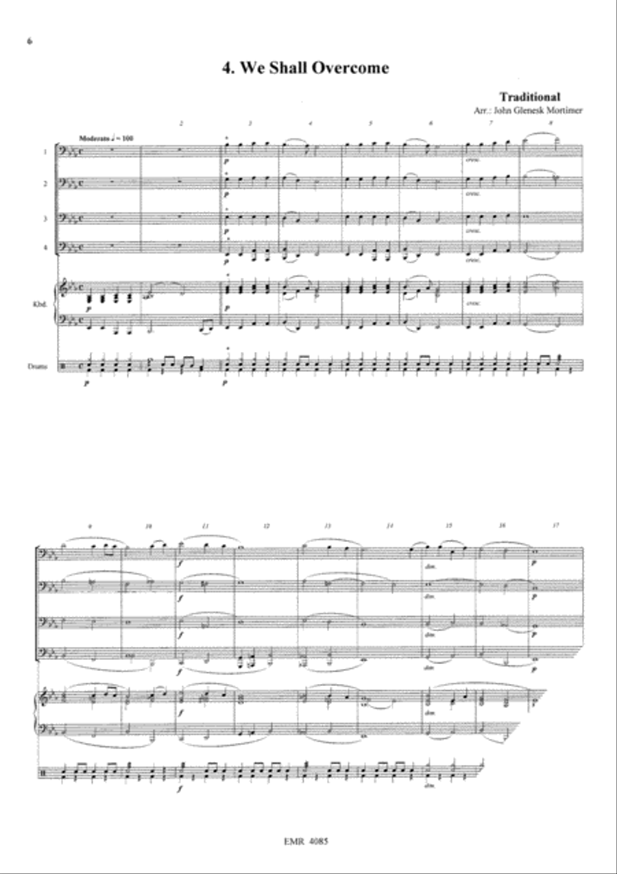 Quartets Volume 1 Trombone Quartet scores gallery preview page 4