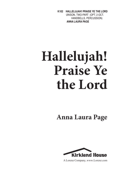 Hallelujah, Praise Ye the Lord