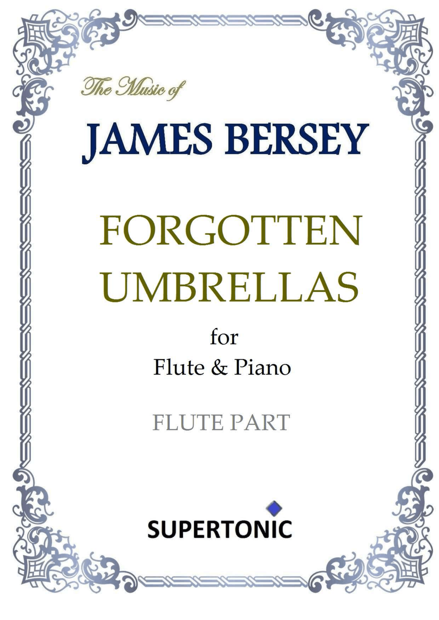 Forgotten Umbrellas (for flute & piano) Chamber Music scores gallery preview page 1
