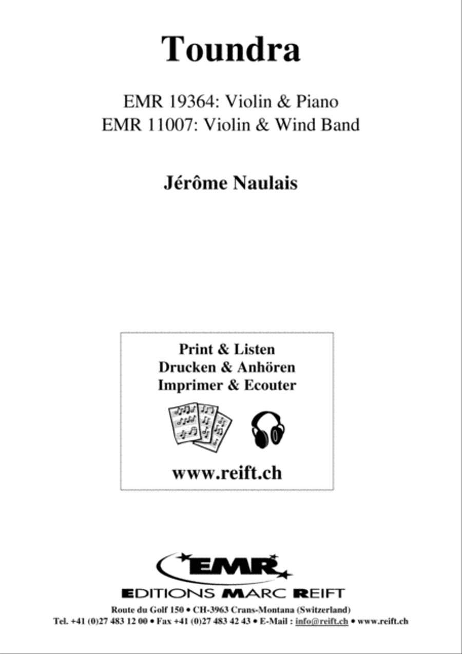 Toundra Violin Solo scores gallery preview page 2