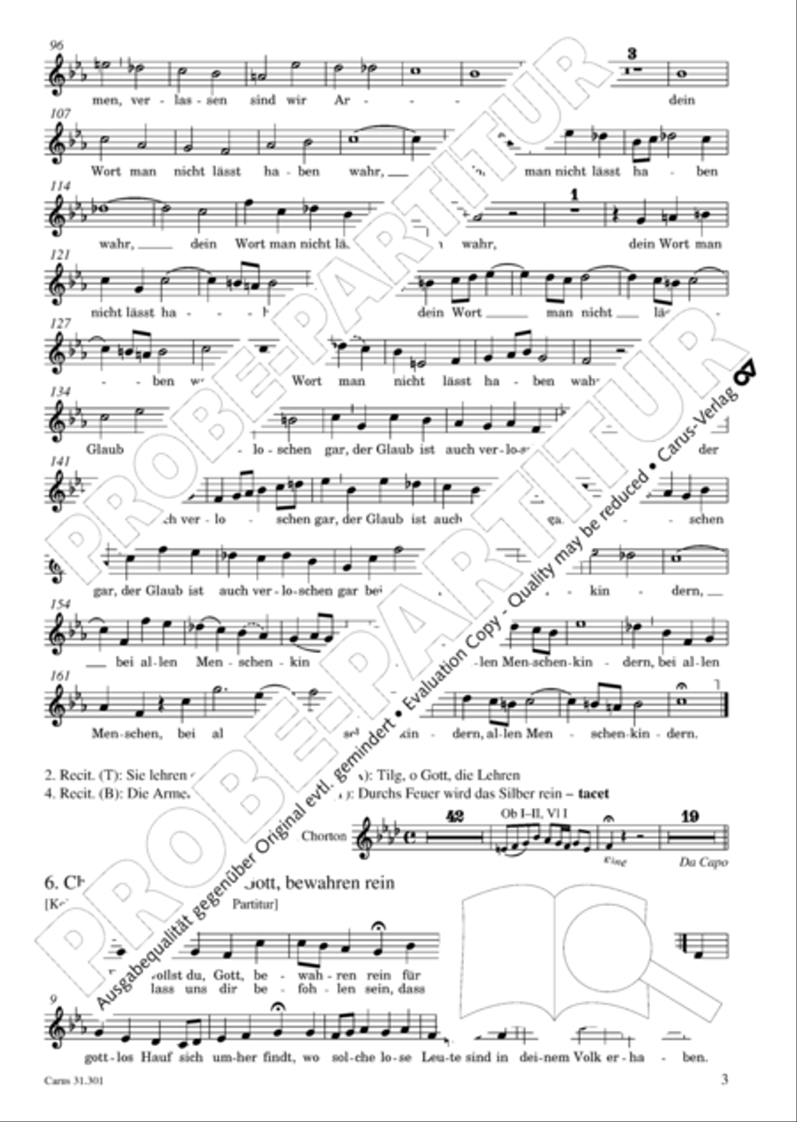 Bach for Brass 1: Cantatas I Voice scores gallery preview page 12