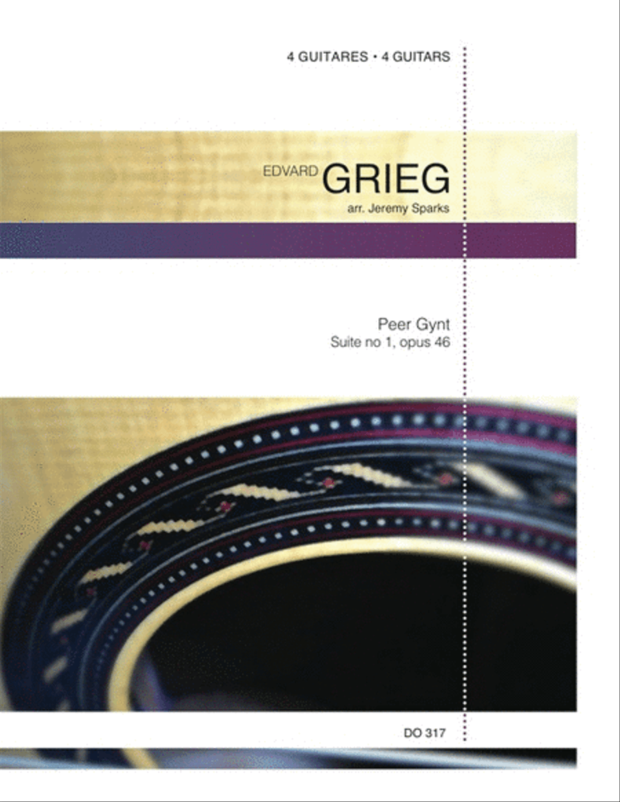 Peer Gynt Suite Guitar Ensemble scores gallery preview page 1