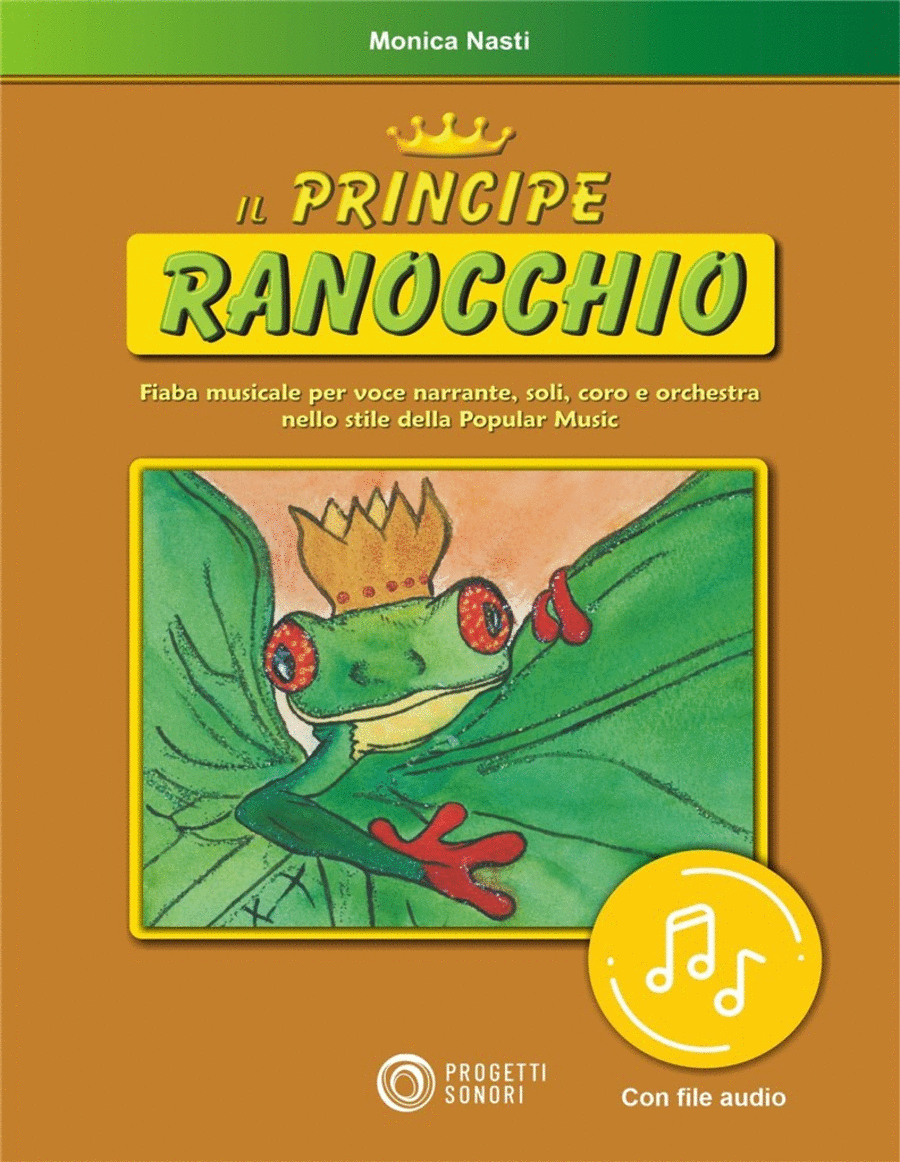 Il Principe Ranocchio Book and Digital Audio scores gallery preview page 1