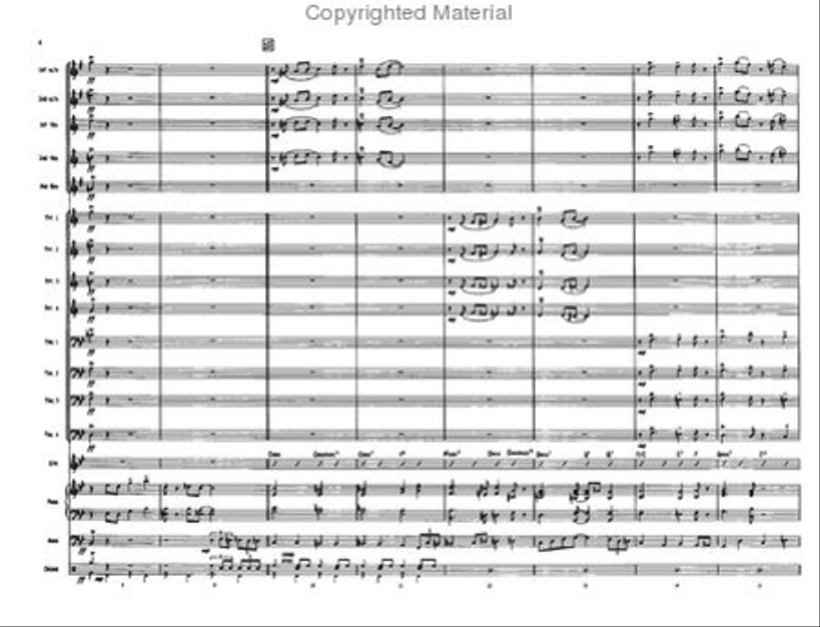 Rock-A-Bye Your Baby Jazz Ensemble scores gallery preview page 3