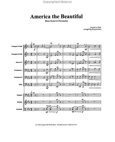 America The Beautiful image number null