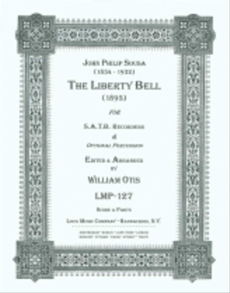 The Liberty Bell March (1893) Recorder scores gallery preview page 1