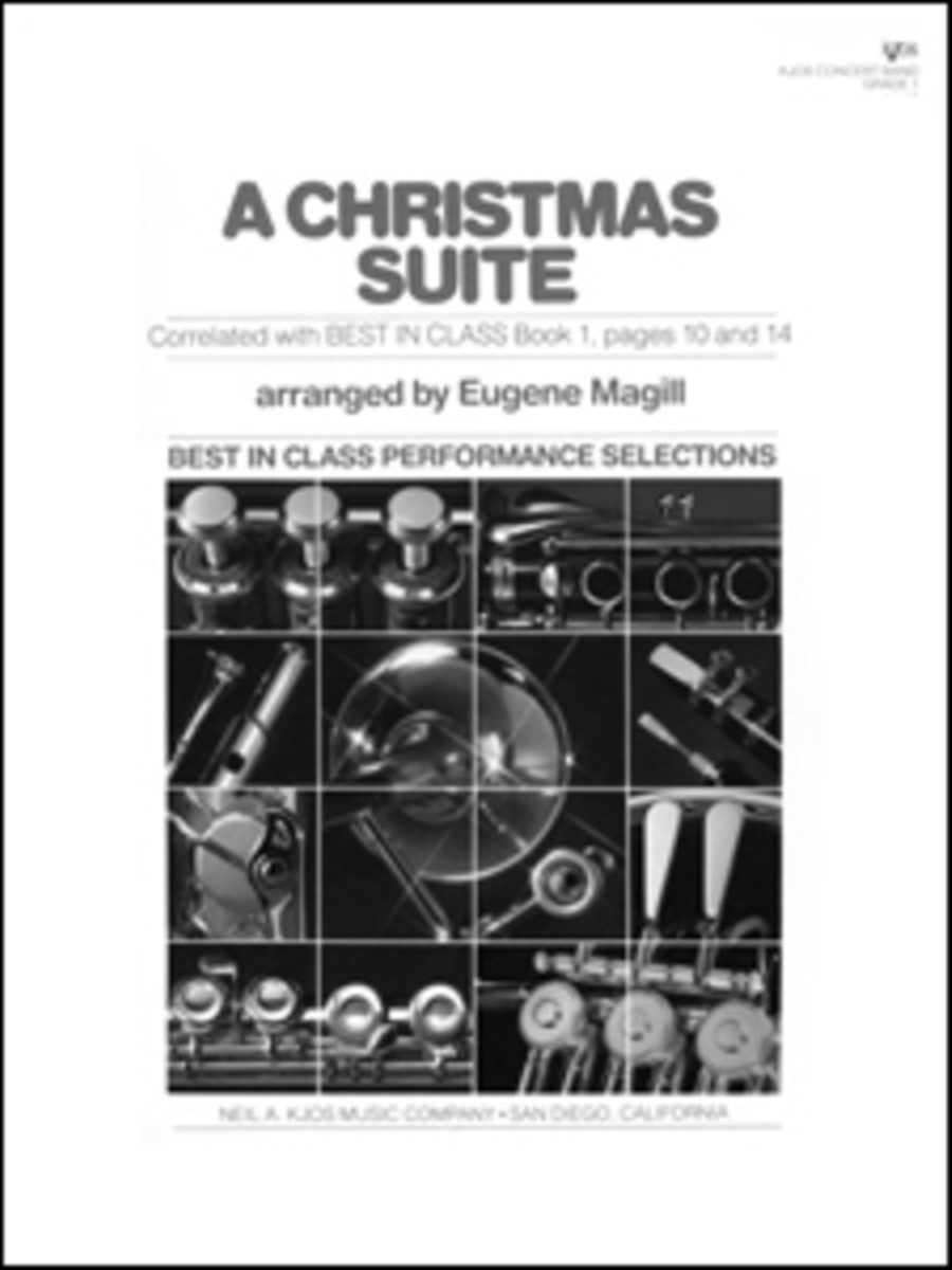 A Christmas Suite - Score Concert Band scores gallery preview page 1