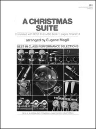 Book cover for A Christmas Suite - Score