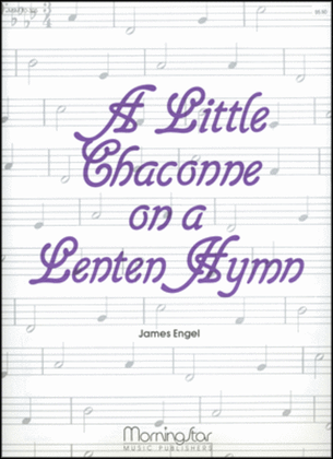 Book cover for A Little Chaconne on a Lenten Hymn