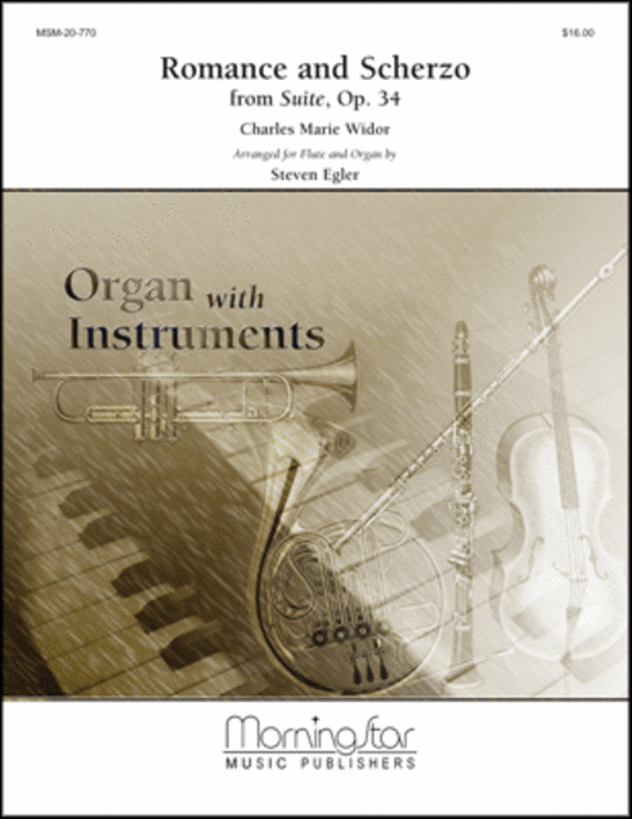 Romance and Scherzo from Suite, Op. 34 Flute scores gallery preview page 1