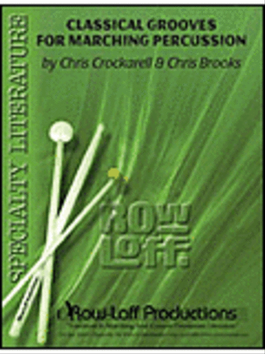 Classical Grooves For Marching Percussion w/CD Percussion Ensemble scores gallery preview page 1