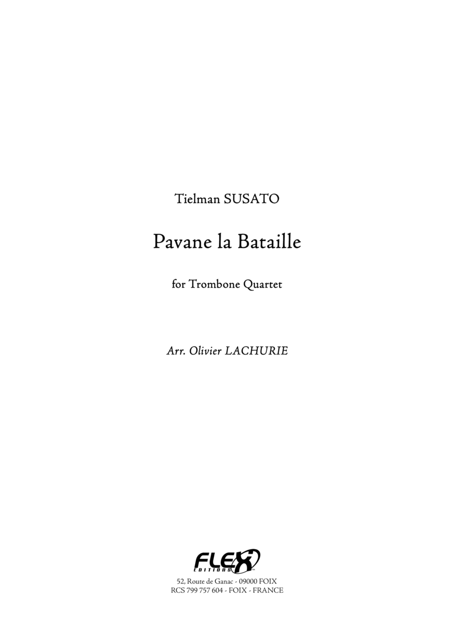 Pavane la Bataille Trombone scores gallery preview page 1