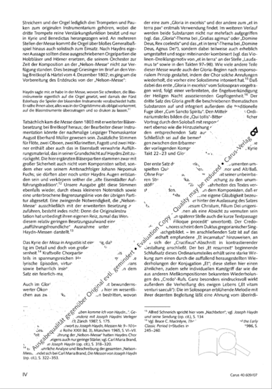 Missa in Angustiis