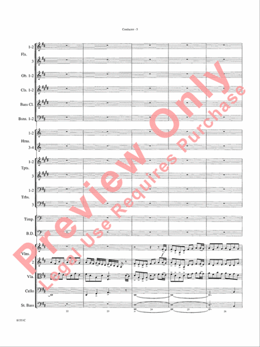 Toccata Full Orchestra scores gallery preview page 8