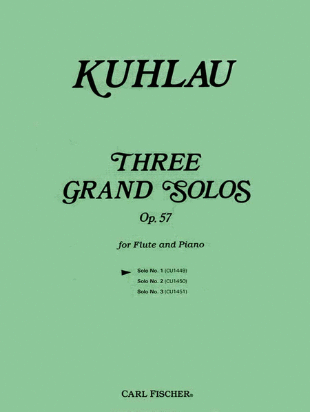 Three Grand Solos, Op. 57