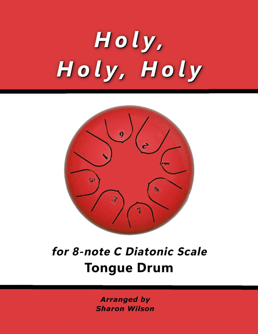 Holy, Holy, Holy (for 8-note C major diatonic scale Tongue Drum) image number null