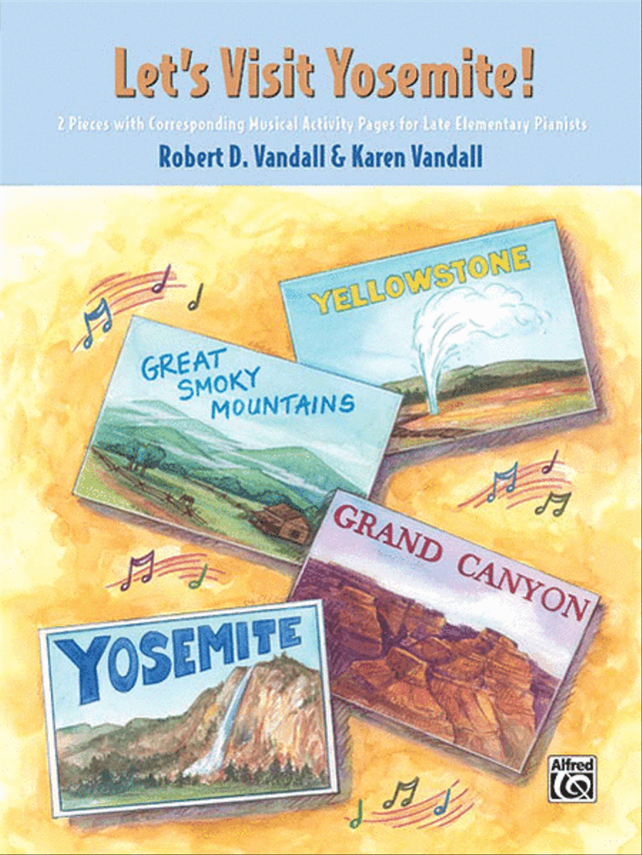 Let's Visit Yosemite! Piano Method scores gallery preview page 1