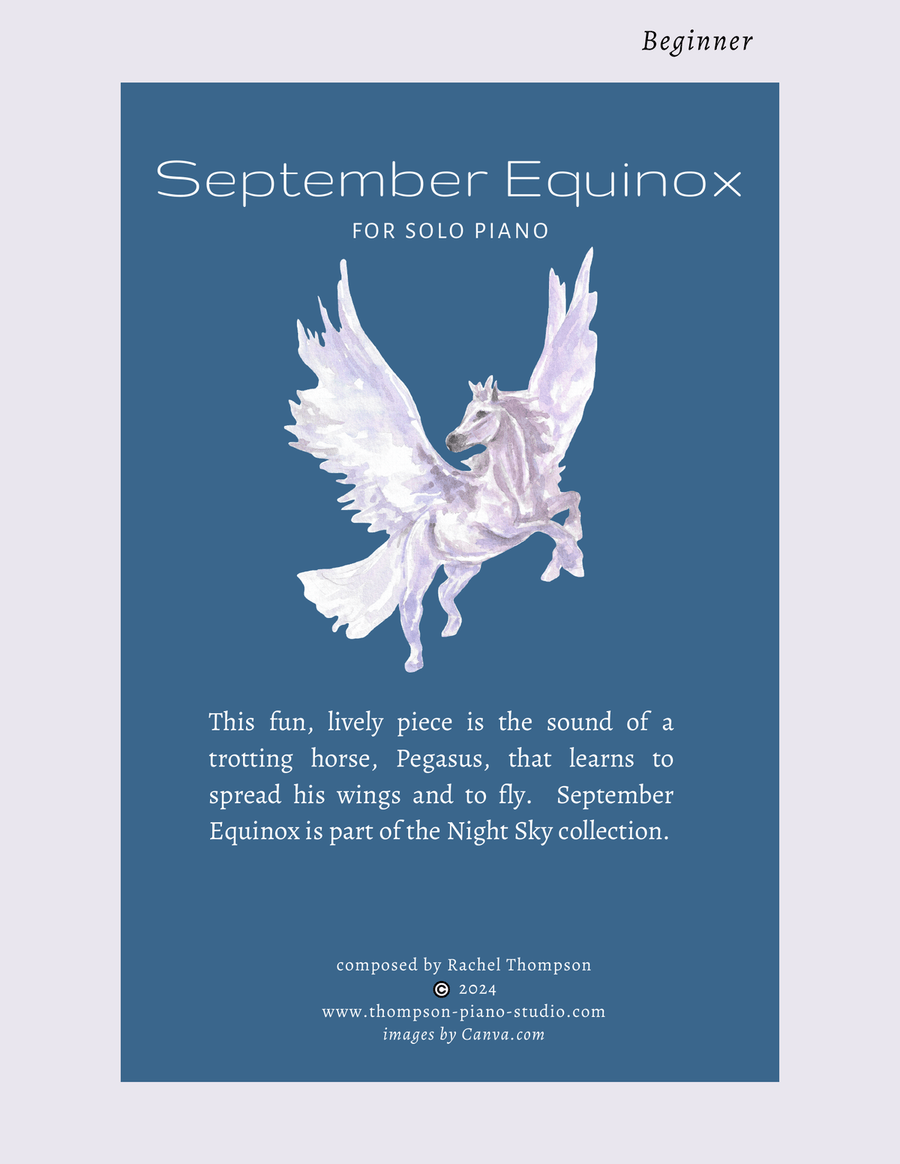 September Equinox September Equinox Piano Method scores gallery preview page 1