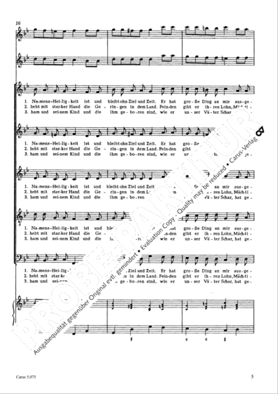 Magnificat SSATB scores gallery preview page 6