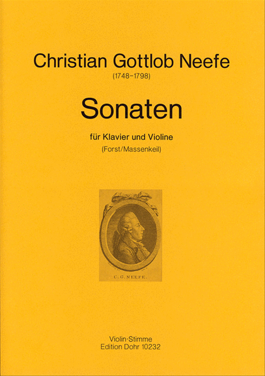 Sonaten für Klavier und Violine (Violinstimme) Violin scores gallery preview page 1