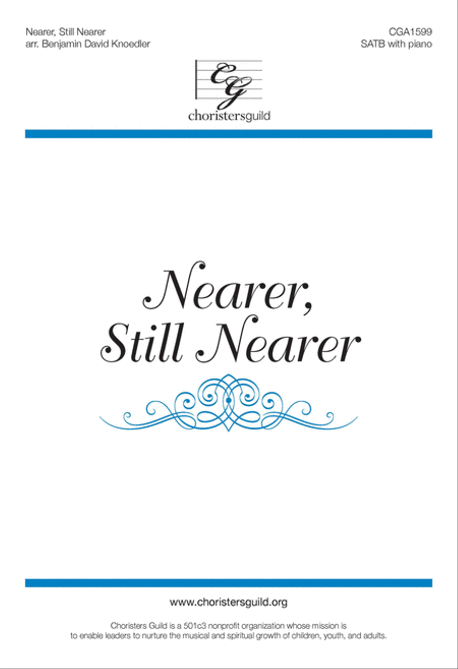Nearer, Still Nearer (SATB) 4-Part scores gallery preview page 1