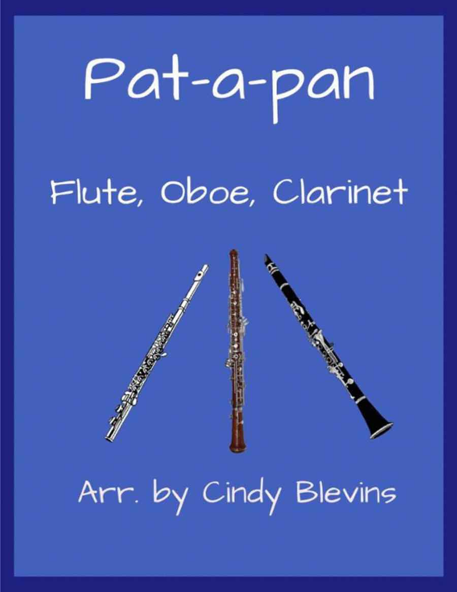 Pat-a-pan, for Flute, Oboe and Clarinet image number null