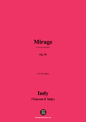 V. d' Indy-Mirage,Op.56,in E flat Major