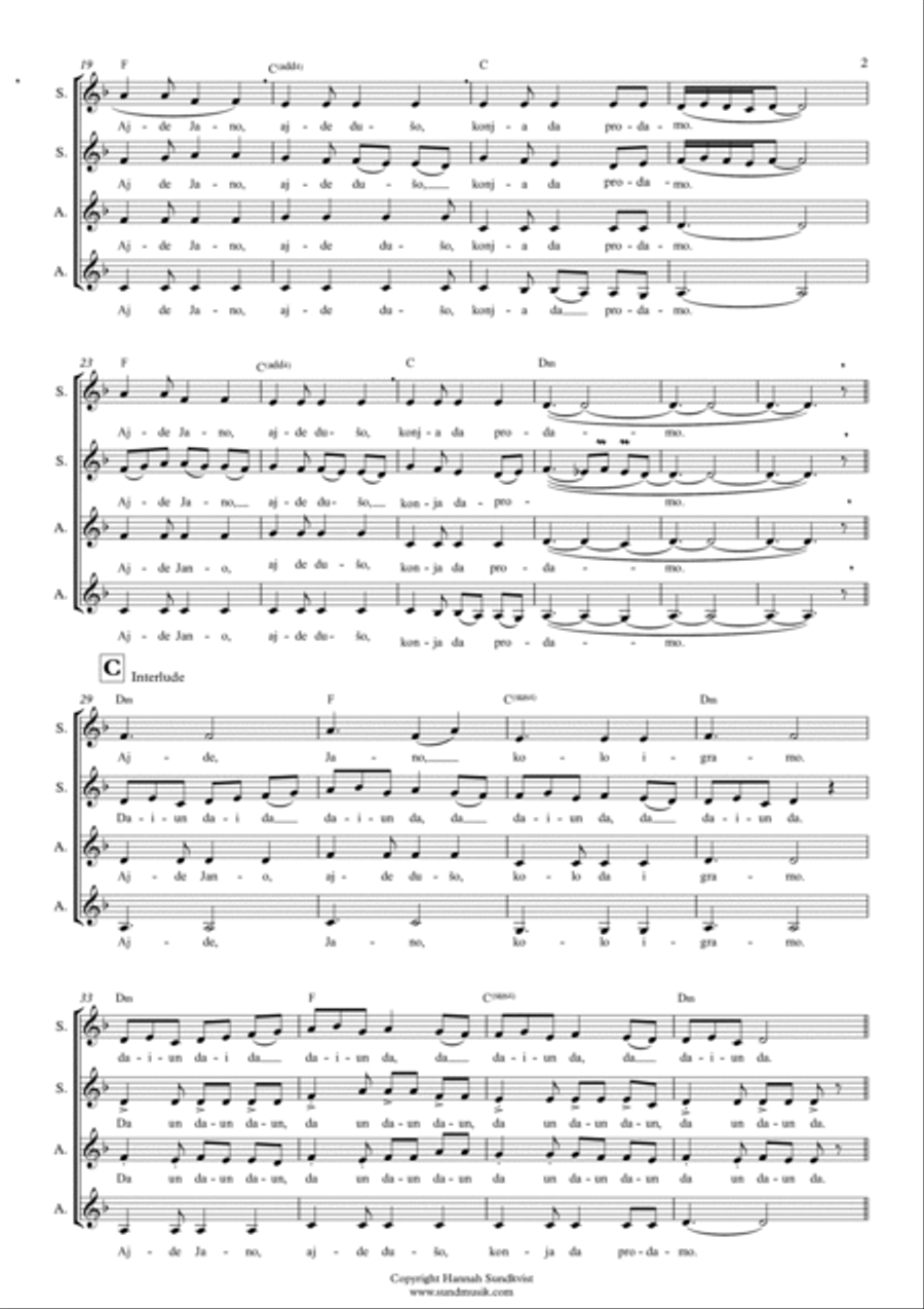 Ajde jano Ajde jano SSAA scores gallery preview page 3