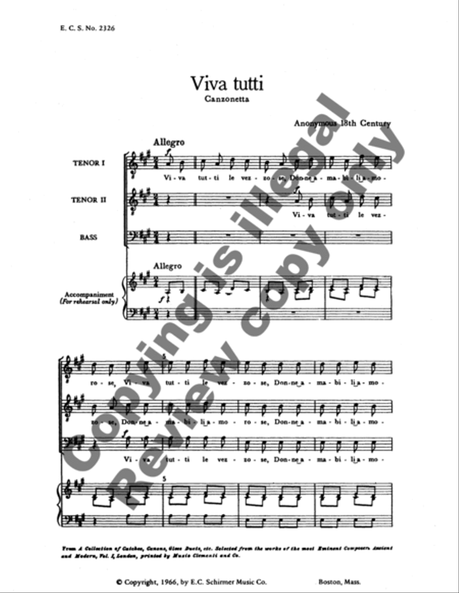 Viva Tutti TTB scores gallery preview page 5