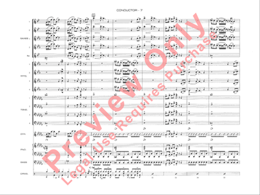 Soul Man Jazz Ensemble scores gallery preview page 10